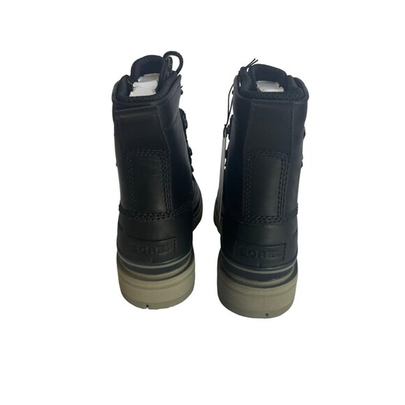 Sorel Winter Boots Lennox Street Boots Size 6 Black/Sage Waterproof New - Picture 5 of 8